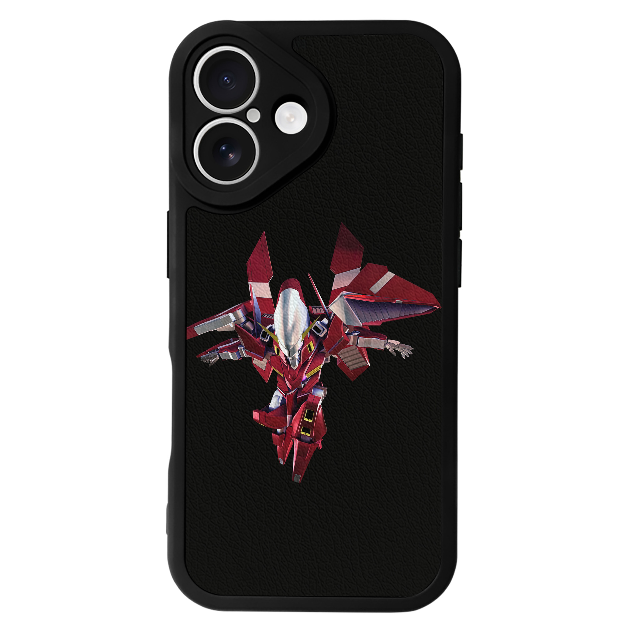 （画像用） 機動戦士ガンダム Mobile Suit Gundam 【iPhone 16シリーズ対応】シリコンスマホケース（レザー調） 材質：シリコン